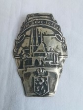 Ancienne plaque de vélo Notre