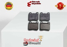 Set 4 Comprimés Frein Arrière Mercedes C 200 D 55KW à Partir De 1993 ->1998 200