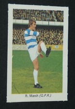 FOOTBALL IPC MAGAZINE SMASH CARD 1970 #15 RODNEY MARSH QUEENS PARK RANGERS QPR