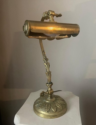 Lampe ancienne notaire - lampe, de