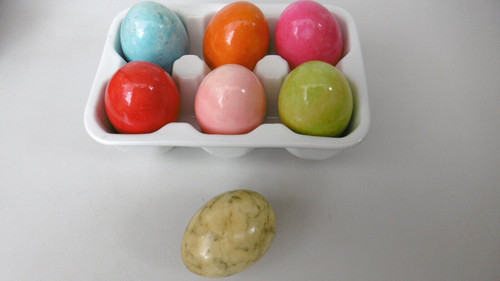 Oeufs pierre polie - oeufs,