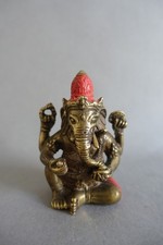 Statuette de Ganesh en bronze Vintage