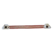 Traverse de pare choc arrière - Peugeot 208 I PH.1 - Rouge Fonce - 9672808280 - 