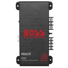 1 BOSS AUDIO SYSTEMS R1002 Amplificateur 2 Ch 200 Watt Max Bagage Auto