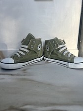 Converse Fille Kaki Avec