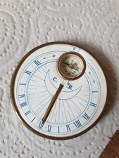 Ancien Petit Cadran Solaire de poche vers 1900