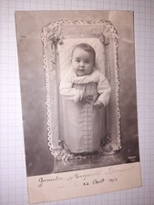 CPA ,  bébé, écrite 1913