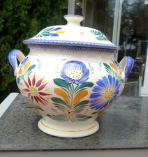 Soupière décorative faïence