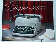 Publicité ancienne machine à écrire REMINGTON - Vintage printer ad