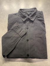 Chemise Homme décontractée Grise manches longues - Marque LIBERTO - Taille M