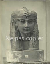 Egypte sculpture tête - sculpture,