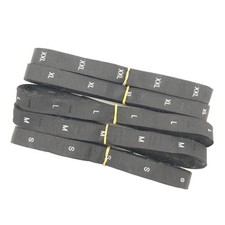 Étiquette De Taille D'étiquette De Vêtements Tissés 5 Rouleaux 2500 Pièces,