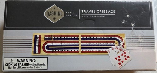 Travel cribbage rail with - travel,