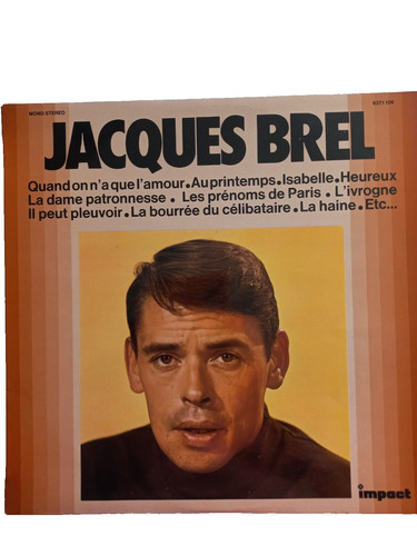 Jacques brel tours - brel, 33