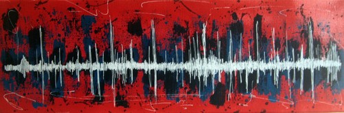 Horizon blue signed - blue, hayvon