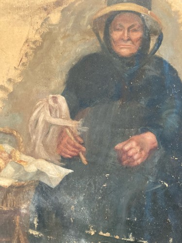 Peinture huile papier - peinture,