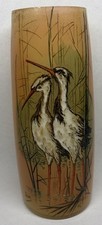 Rare Vase En Pâte De Verre