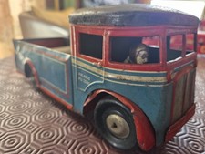 RARE JOUSTRA ANCIEN CAMION  EN TOLE  A CLE en État de Jeu (NO JRD, Dinky, corgi)