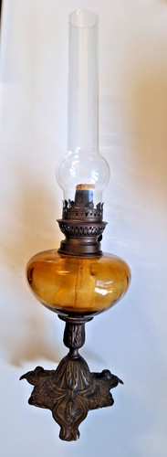 Lampe pétrole ancienne - lampe,