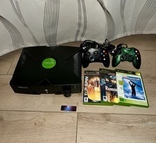 Console Xbox 1ere Gen. Fonctionnelle complète + 3 Jeux PAL Microsoft 08/2003