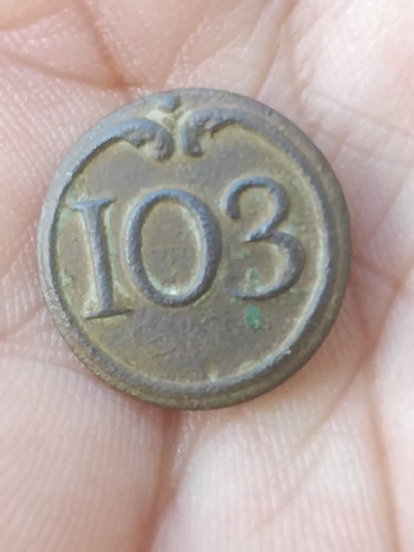 1er empire bouton plat - bouton,