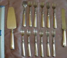 Service à gâteau argent