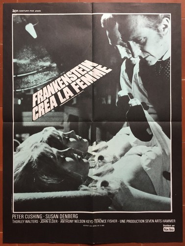 Affiche frankenstein crea - affiche,