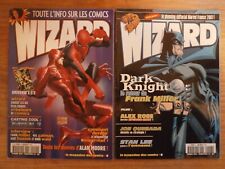 Lot 3 Revues Comics - WIZARD #