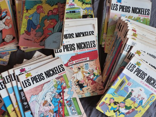 Lot pieds nickelés - "pieds, nickelés"