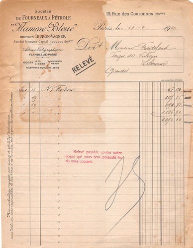 1920 societe fourneaux - 1920,