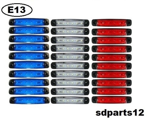 30x 12v led feux - 6,