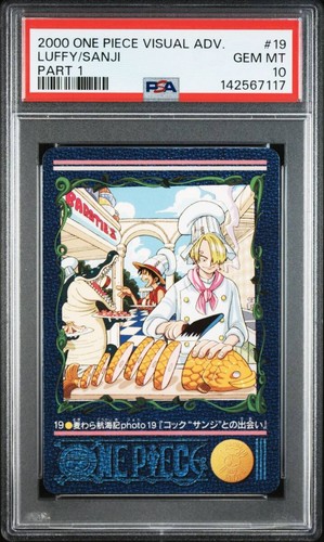 Psa10 sanji luffy one - psa10,