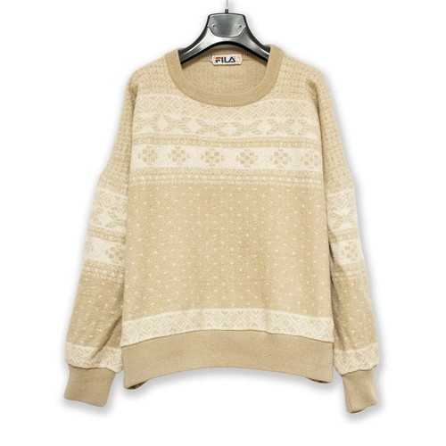 Pull fila vintage beige col - fila, À