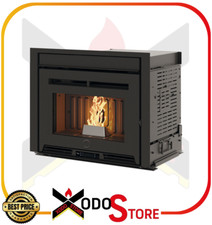 Insert À Pellet EDILKAMIN EK 63 PELLEK 80 EVO Cassetto Ou Botola -Mail X Sconto