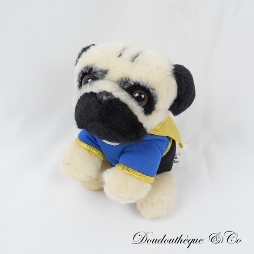 Peluche chien doug - peluche, pug