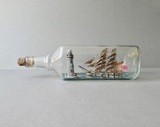 bateau en bouteille, voilier