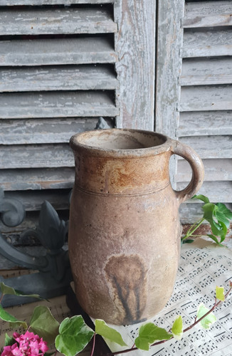 Ancien broc pichet - pichet, faisselle