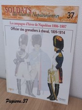 Fascicule N°37 Del Prado Soldat Guerre Napoléon Officier des grenadiers à cheval