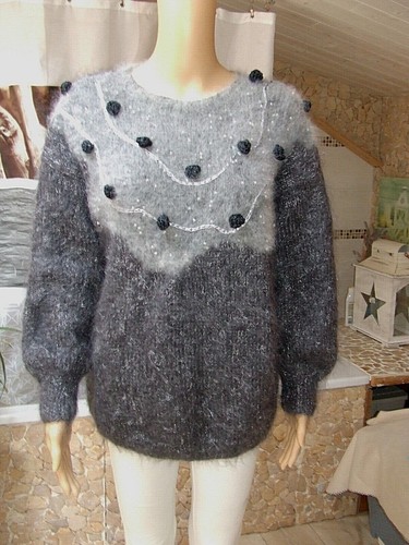 Magnifique pull mohair - , et