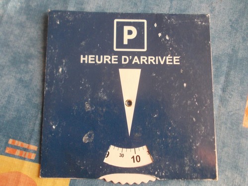 Disque stationnement - de, "