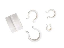 Lot de 20 clips pour serre en acier pour fixer la bâche de protection Plastiq...