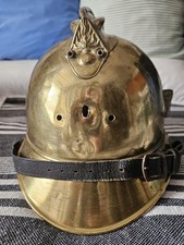 casque pompier DMC Mulhouse début du 20e