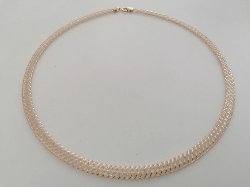 18k jaune blanc semirigid - blanc,