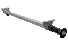 KNOTT VG7 ESSIEU NON FREINÉ POUR REMORQUE LÉGÈRE 750KG 1070MM 1370MM 4X100