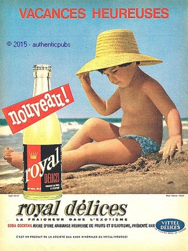 Publicite royal delices vittel - publicite,