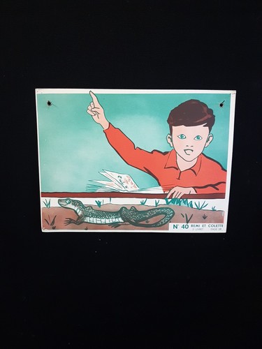 Affiche scolaire double face