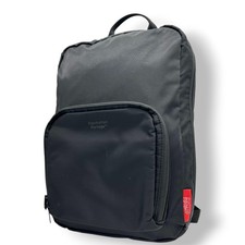 Authentique excellent sac à dos fin Manhattan Portage nylon noir A4 OK unisexe