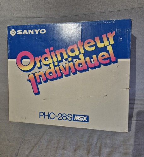 Ordinateur vintage msx sanyo - vintage,
