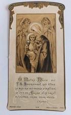 Ancienne image pieuse Souvenir