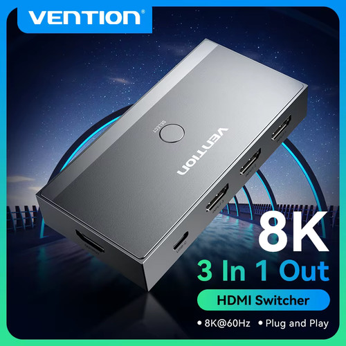 Commutateur hdmi 8k 60hz - 8k,